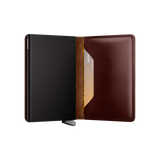 Premium Slimwallet Dusk Dark Brown +