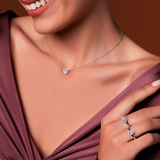 Anillo Madame Oro Blanco con Diamantes