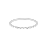 Gold and Diamond Band Ring