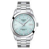 Reloj para Hombre Gentleman Powermatic 80 Silicium Plata y Azul Hielo