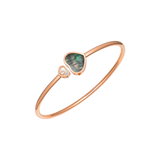 Brazalete Happy Hearts Nácar de Tahití