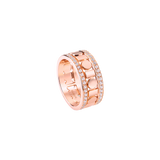 Anillo Belle Époque Reel with Diamonds Oro Rosa