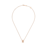 Collar Ice Cube Rueda Oro Rosa