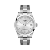 Tissot Gentleman 38mm Plata - vista frontal