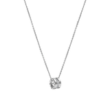 Collar Ice Cube Rueda Oro Blanco