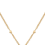 Collar Back to Origin Oro Amarillo con Peridoto