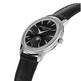 Reloj Unisex Classics Moneta Moonphase Negro
