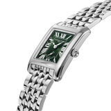 Reloj Unisex Classics Carree Small Seconds Plata y Verde
