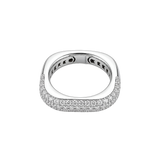 Anillo Noblesse Oblige Oro Blanco con Diamantes