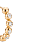 Aros Boutique Icon Oro Amarillo con Diamantes