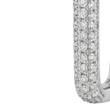 Pendientes Noblesse Oblige Oro Blanco con Pavé de Diamantes