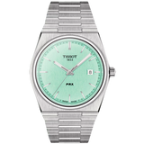 Reloj para Hombre PRX Plata y Verde Aqua