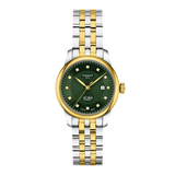 Reloj para Mujer Le Locle 29mm Bandas Oro Amarillo