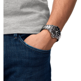 Reloj para Hombre Seastar 1000 40mm Plata y Negro
