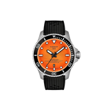Reloj para Hombre Seastar 2000 Automático 44mm Naranja y Caucho