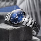 Reloj para Hombre Gentleman Powermatic 80 Silicium Plata y Azul