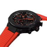 Reloj para Hombre T-Race Quartz Chronograph Rojo y Negro
