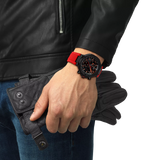Reloj para Hombre T-Race Quartz Chronograph Rojo y Negro