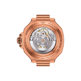 Reloj para Hombre T-Race Powermatic 80 41mm Negro y Oro Rosa