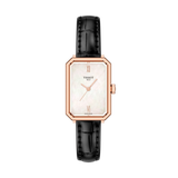 Reloj para Mujer SRV Cuarzo 30mm Nácar Blanco y Cuero