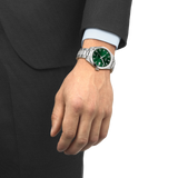 Tissot Gentleman 38mm Verde - en muñeca