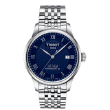Reloj para Hombre Le Locle Powermatic 80 Plata y Azul