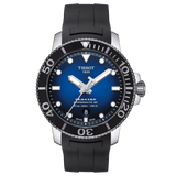 Reloj para hombre Seastar 1000 Powermatic 80 Negro y Azul