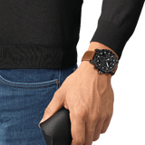 Reloj para Hombre Supersport Chrono Negro y Marrón
