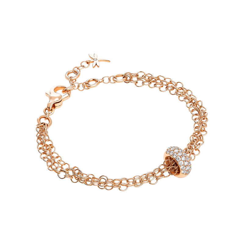 Noblesse Oblige Brazalete Rose Gold & Diamonds