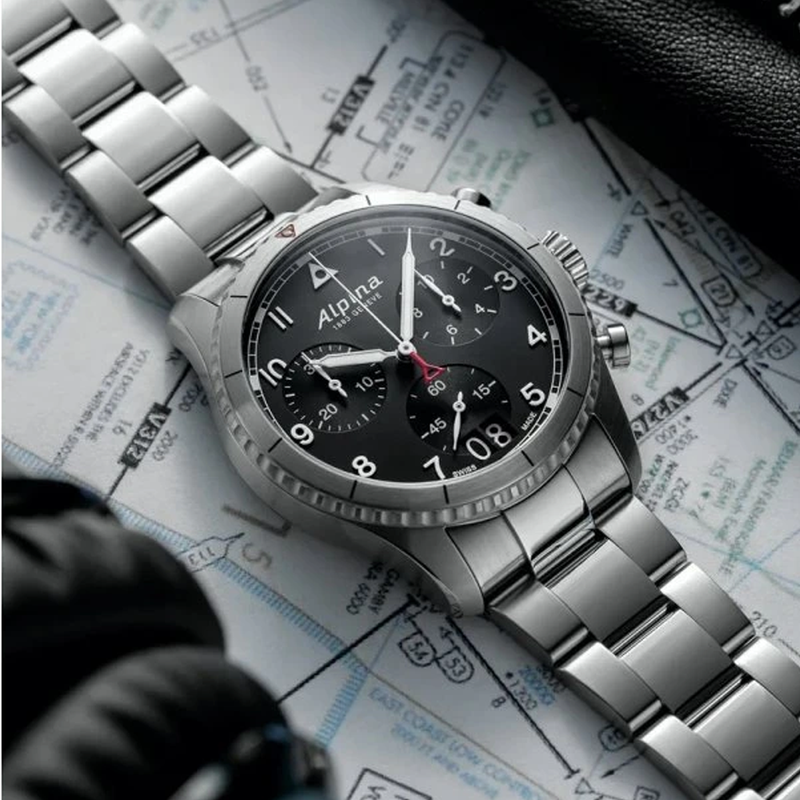 Startimer Pilot Quartz Chronograph Big Date