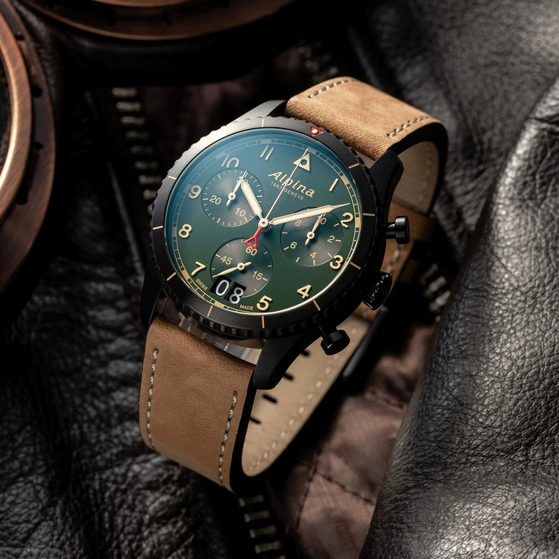 Startimer Pilot Quartz Chronograph Big Date