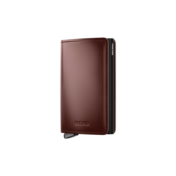 Premium Slimwallet Dusk Dark Brown +
