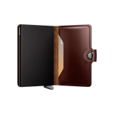 Premium Miniwallet Dusk Dark Brown +