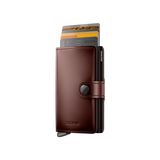 Premium Miniwallet Dusk Dark Brown +