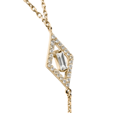 Gold and Diamond Délicatesse Long Pendant
