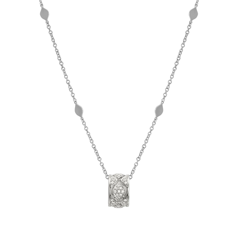 Mikou Colgante White Gold & Diamonds