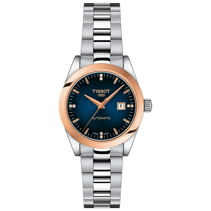 T-My Lady Automatic 18K Gold Bezel