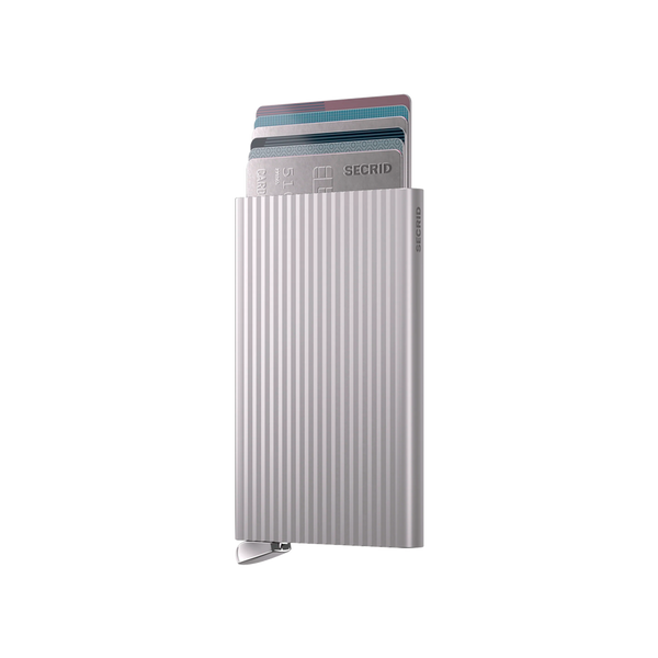 Premium Cardprotector Fluted Silver +