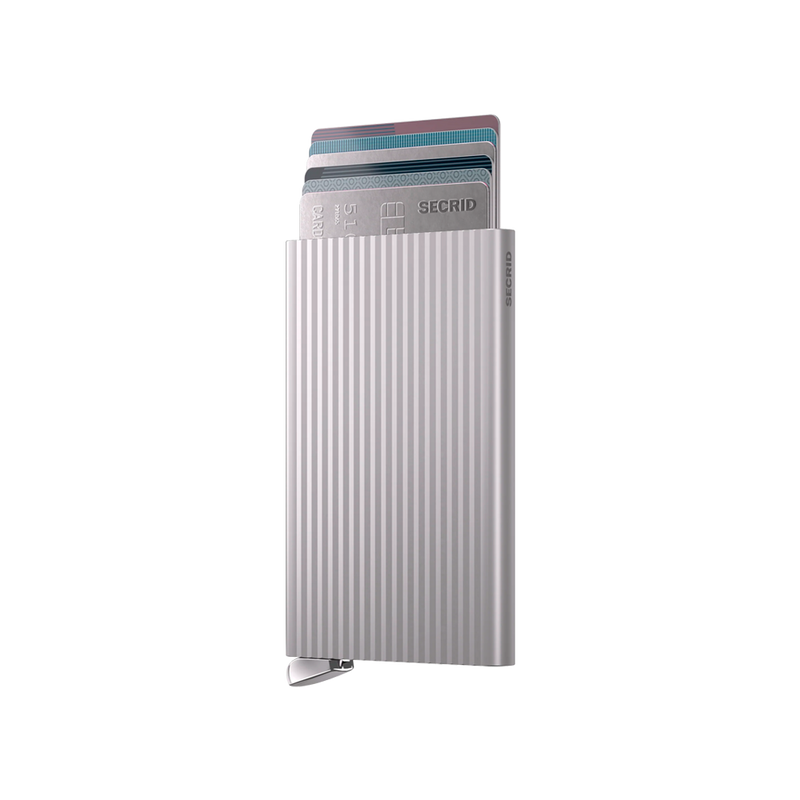 Premium Cardprotector Fluted Silver +