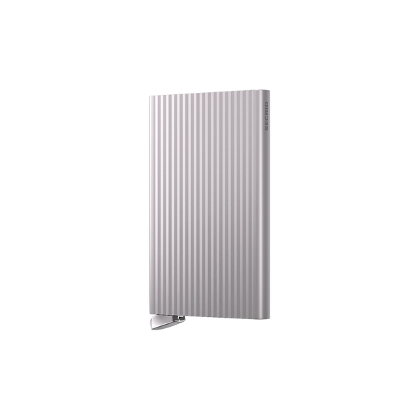 Premium Cardprotector Fluted Silver +
