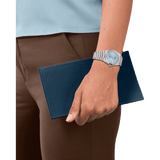 Reloj para Mujer PRX Powermatic 80 35mm Plata y Azul Hielo