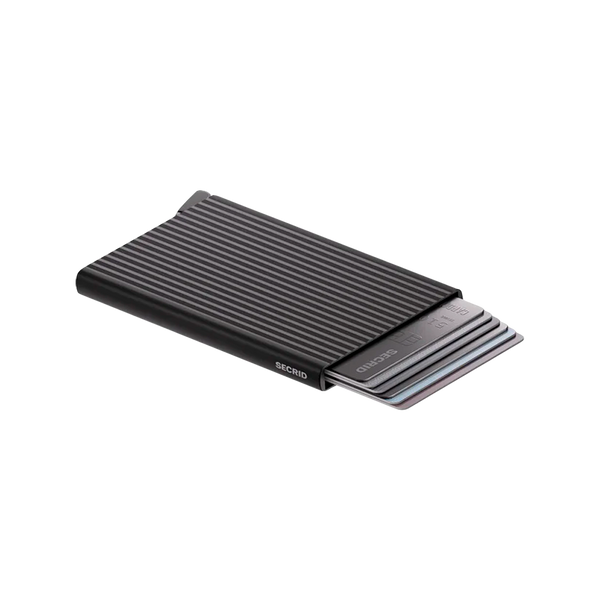 Premium Cardprotector Fluted Black +