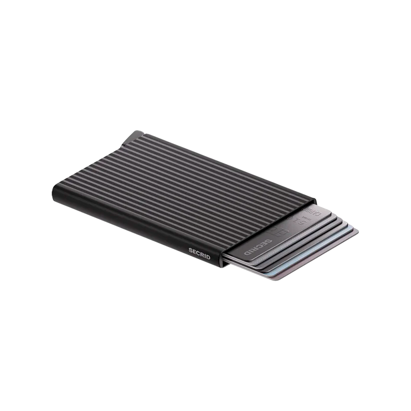 Premium Cardprotector Fluted Black +