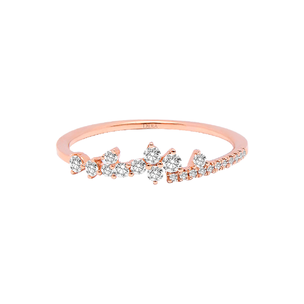 Gold and Diamond Fairytale Ring