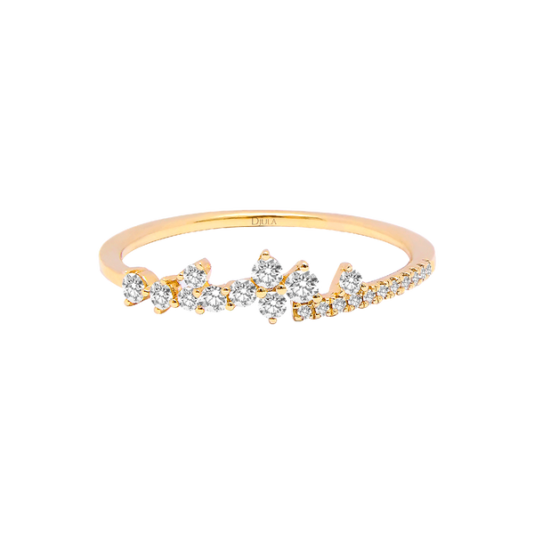 Gold and Diamond Fairytale Ring