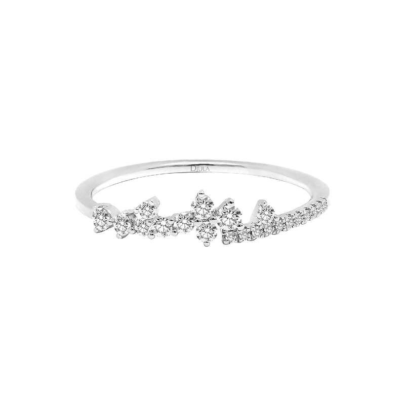 Gold and Diamond Fairytale Ring
