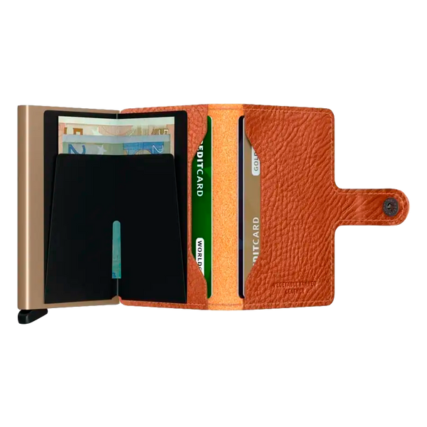 Miniwallet Veg Caramello-Sand