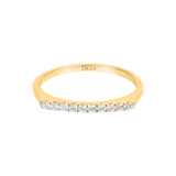Gold and Diamond Union Signet Ring