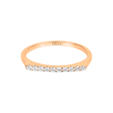 Gold and Diamond Union Signet Ring