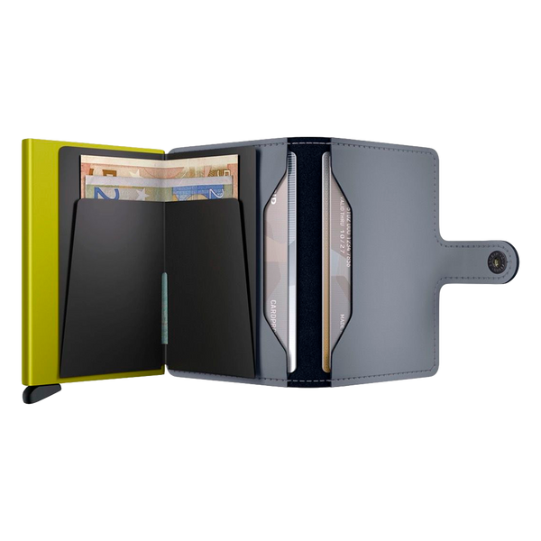Miniwallet Matte Grey Lime